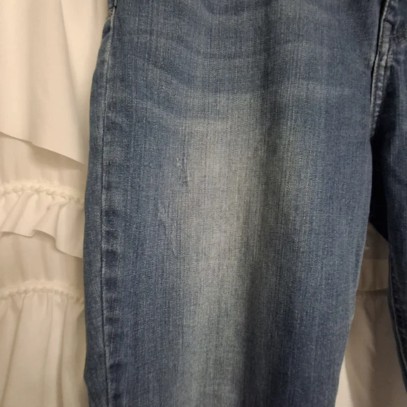 Pistola Audrey Mid Rise Cropped Skinny Jeans Dark Wash Size 33 - Picture 5 of 8